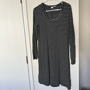 Gap long-sleeved striped dress